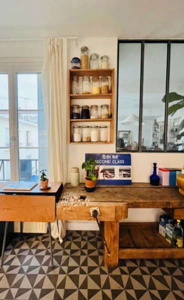 Lumineux Duplex d'artiste avec Terrasse - 10 min centre Paris – Idéal Famille / Mission Pro – Saint-Ouen, Paris (loyer tout inclus) 5