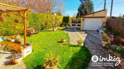 Bord de Seine, maison sur jardin paysagé 3