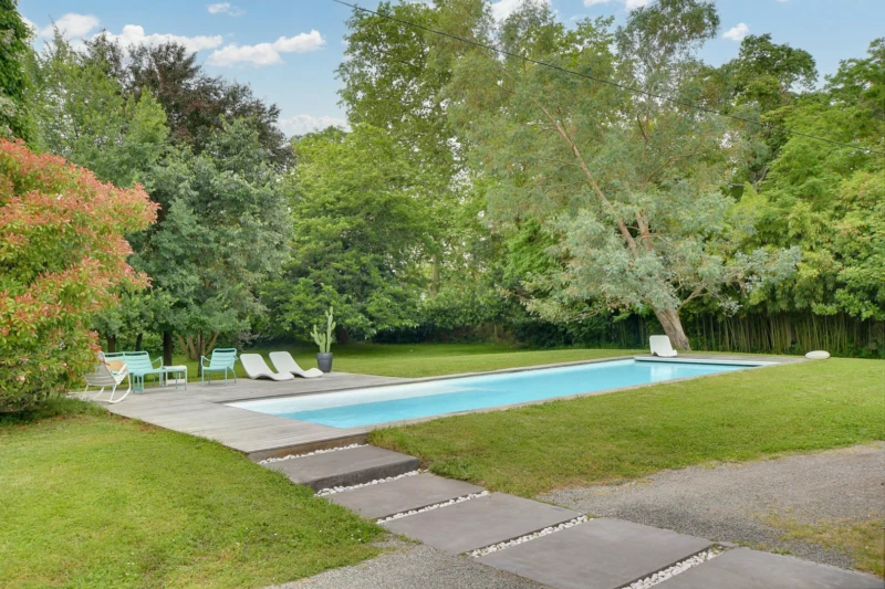 Maison d&#039;architecte 7 p, piscine, avec 5700 m² 5