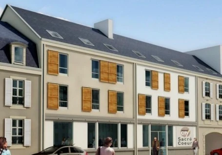 (29) QUIMPER Appart. Type 1 Lmnp renta. 7.40 % 1