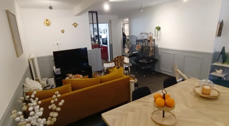 Maison 5 chambres, jardin et garage 2