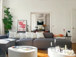 Appartement 94m² avec parquet moulures cheminée 1