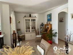 Maison  piscine individuelle cheminée vue dégagée 3