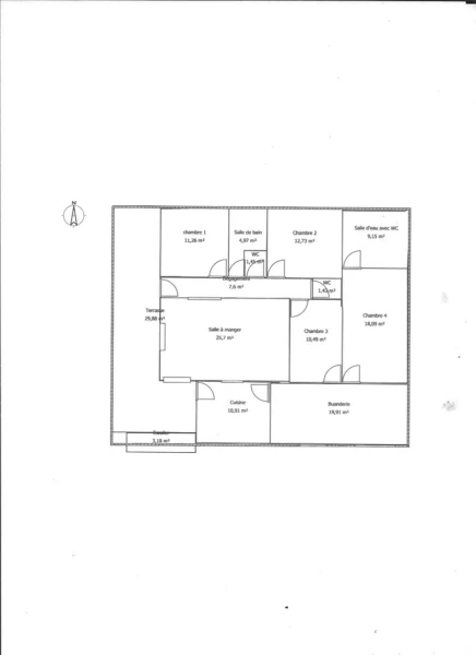 Maison F5 de 133 m² - Le Moule 2