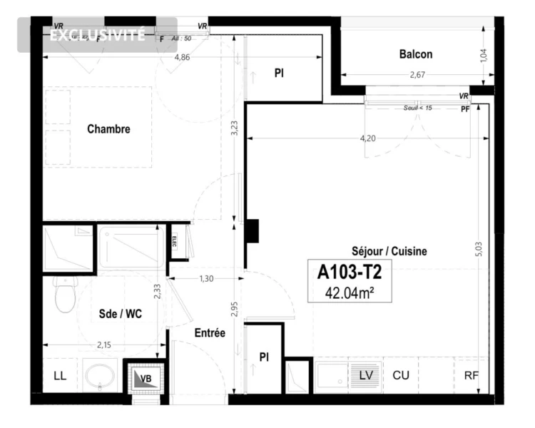Superbe 2 pièces neuf Bagneux 6