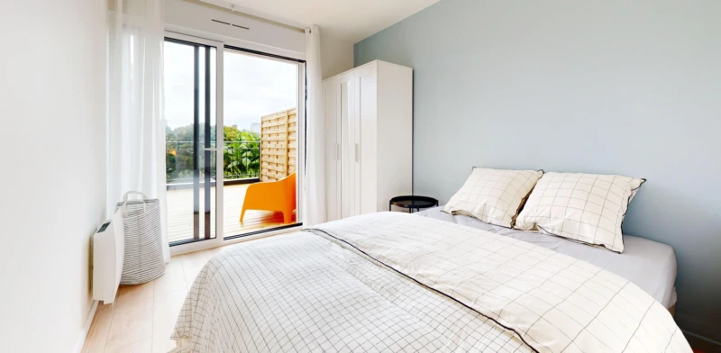 Appartement meublé T2 25m² à Rennes 15