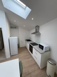 Appartement meublé F2 lumineux de 43m² + wifi 3