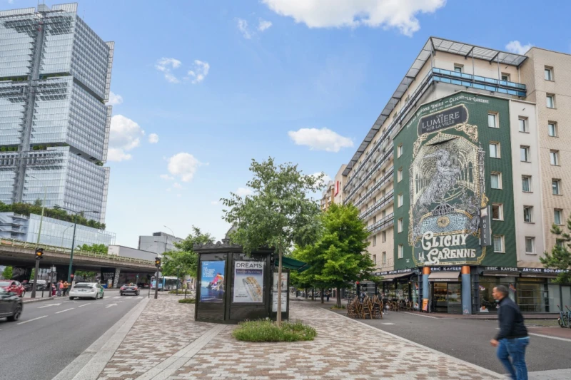 Appartement de 30 m² avec jardin - Clichy 13