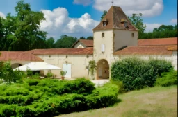 GERS CHATEAU XVIIIème 70 HA LAC 19 HA 3