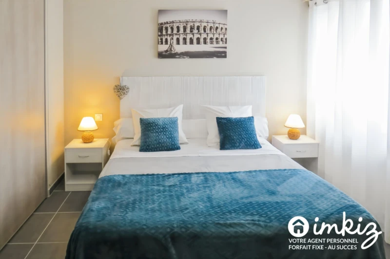 T2  Nîmes centre gare rénové avec parking privatif 7