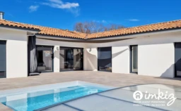 Villa contemporaine avec piscine 1