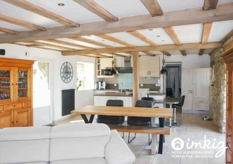 Longère+gîte rénovés–Calme, nature et plage a 6 mn 2