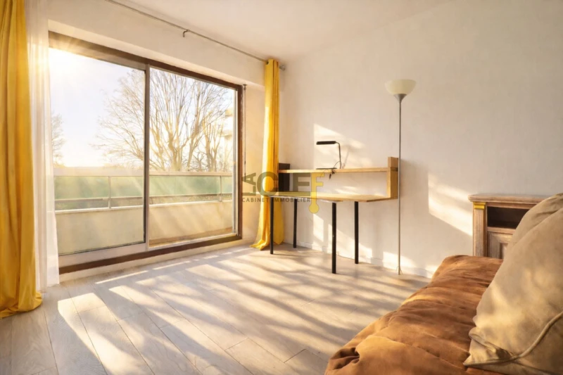 Appartement Très grand T1 avec double balcon 1