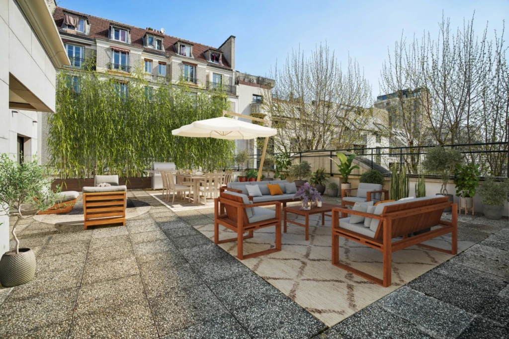Superbe appartement T6 familial avec terrasse 1