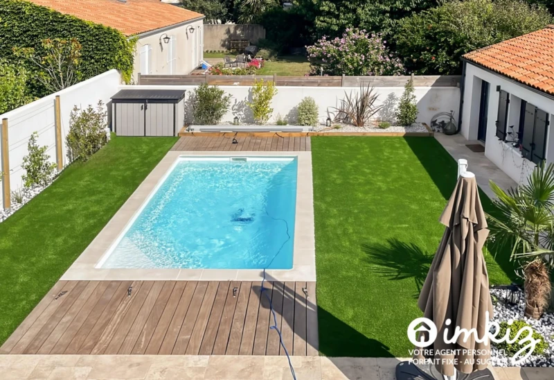 Maison familiale rénovée avec piscine + un T2 1