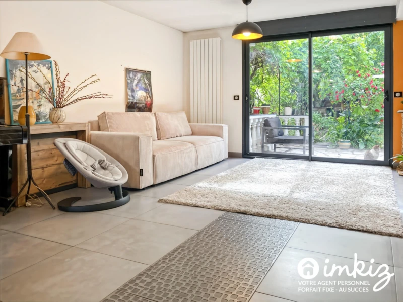 Maison familiale avec jardin, proche métro 4