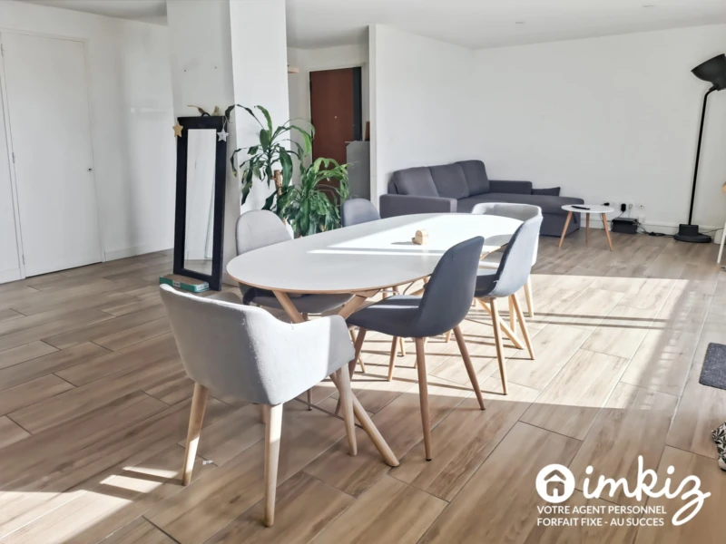 Appartement 3 pièces rénové - 73 m2- 2 balcons 1