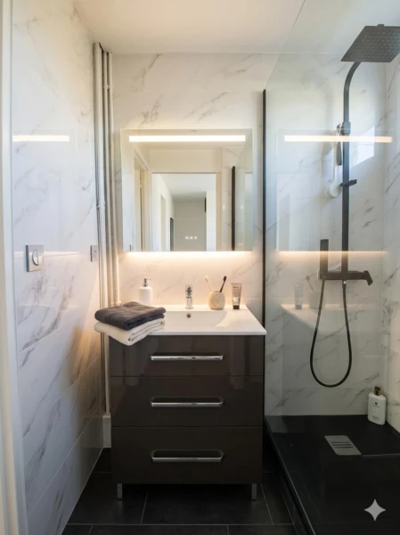 Appartement 3 pièces rénové - 73 m2- 2 balcons 5