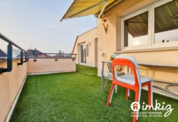 Duplex attique 5P terrasse 2 garages- 156m² au sol 1