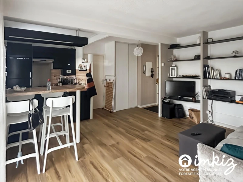 Appt 2 pièces meublé + Garage - Guilheméry 1