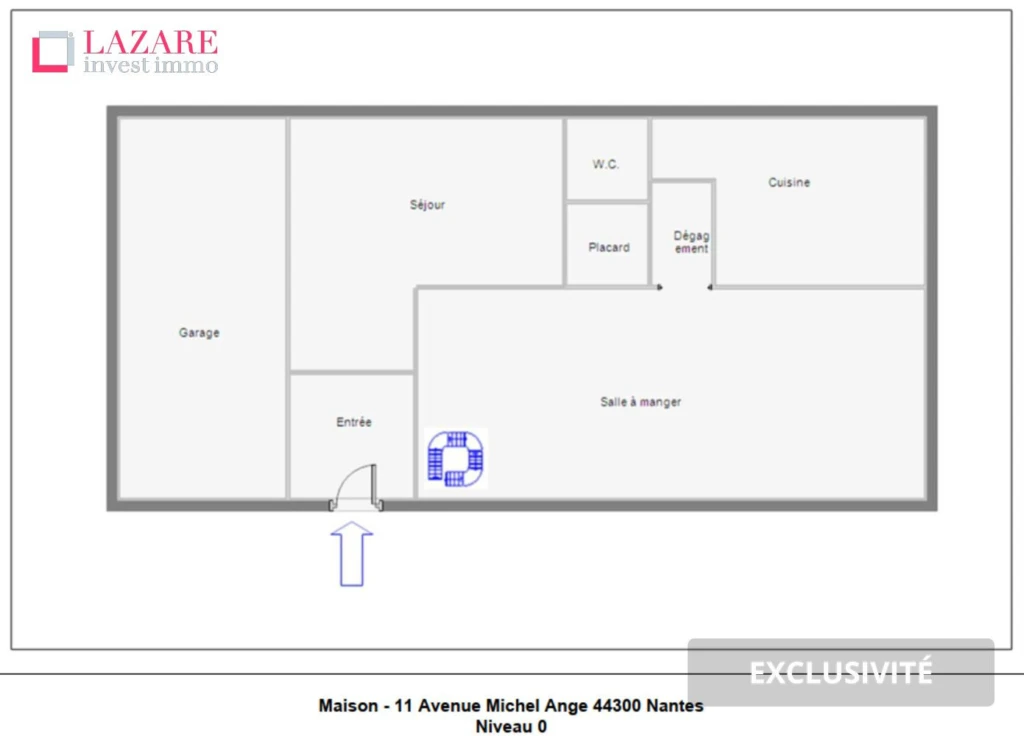 A VENDRE MAISON T9 NANTES (HAUTE MITRIE) 2