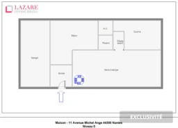 A VENDRE MAISON T9 NANTES (HAUTE MITRIE) 2