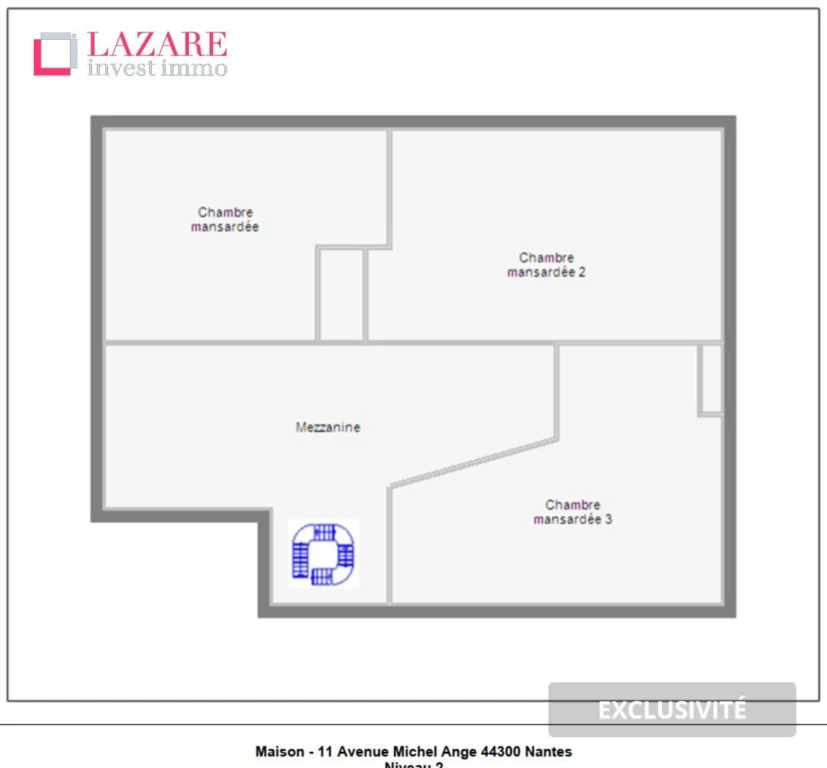 A VENDRE MAISON T9 NANTES (HAUTE MITRIE) 4