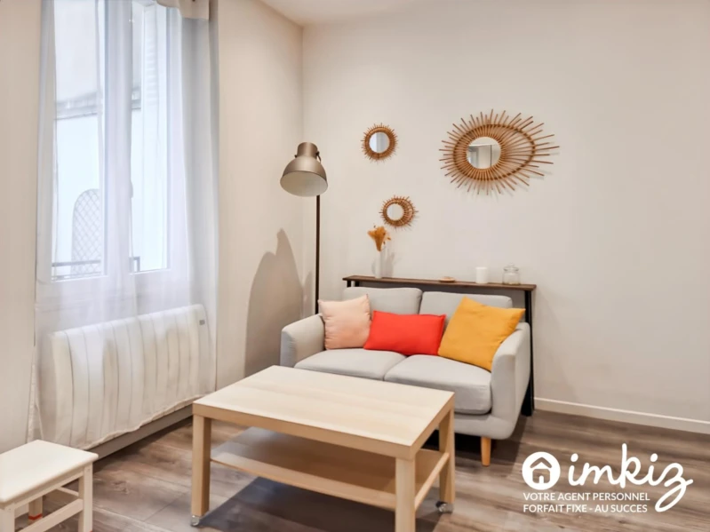 Studio lumineux avec jardin – Paris 19ème 1