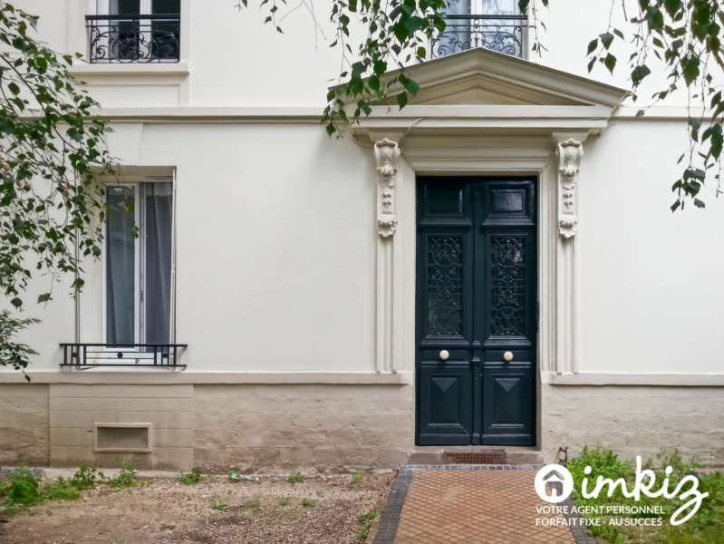 Studio lumineux avec jardin – Paris 19ème 2