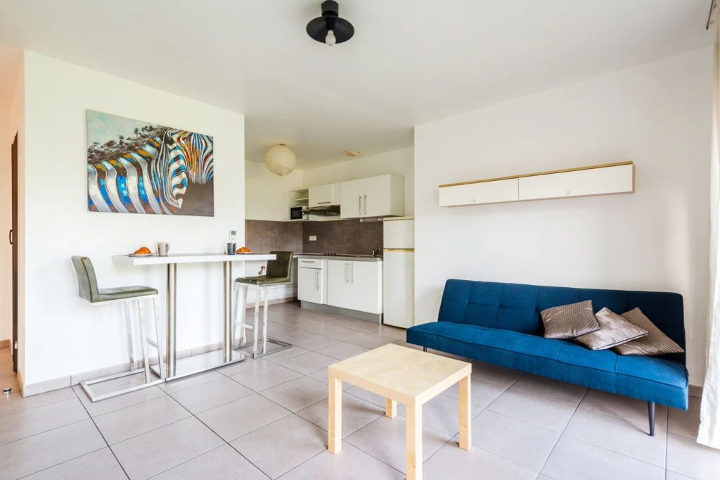 Grand T2 meublé Saint Herblain 1