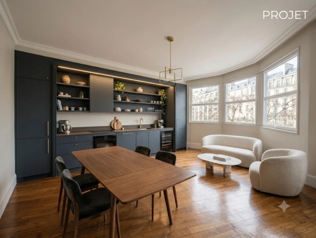 Paris 16 – Bel appartement immeuble standing 5