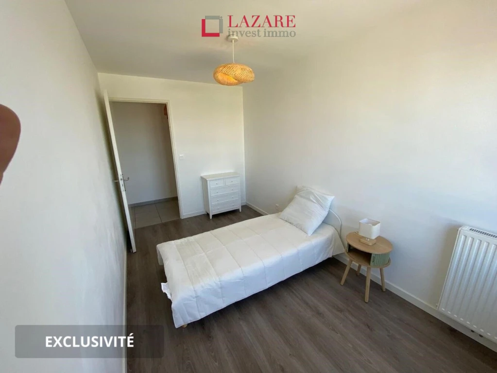 A LOUER T3 Meublé récent avec parking 12