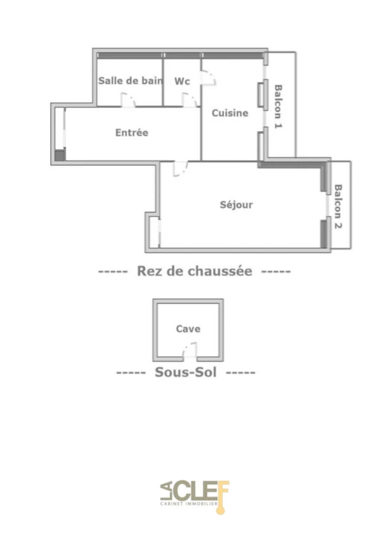 Appartement Très grand T1 avec double balcon 6