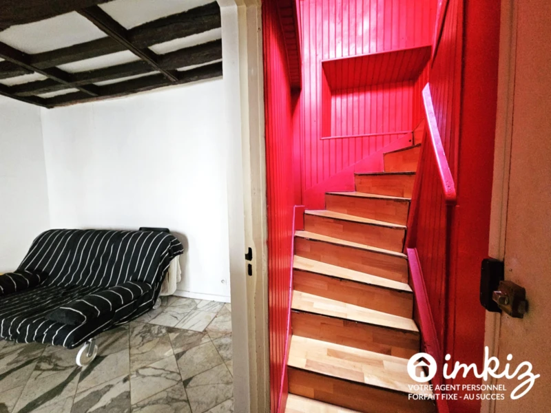 Appart  2 pièces, duplex de 52m² au sol 6