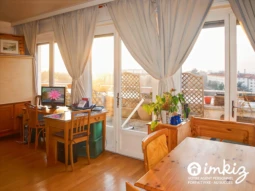 T1 toit-terrasse 28 m², vue panoramique sur Lyon 3
