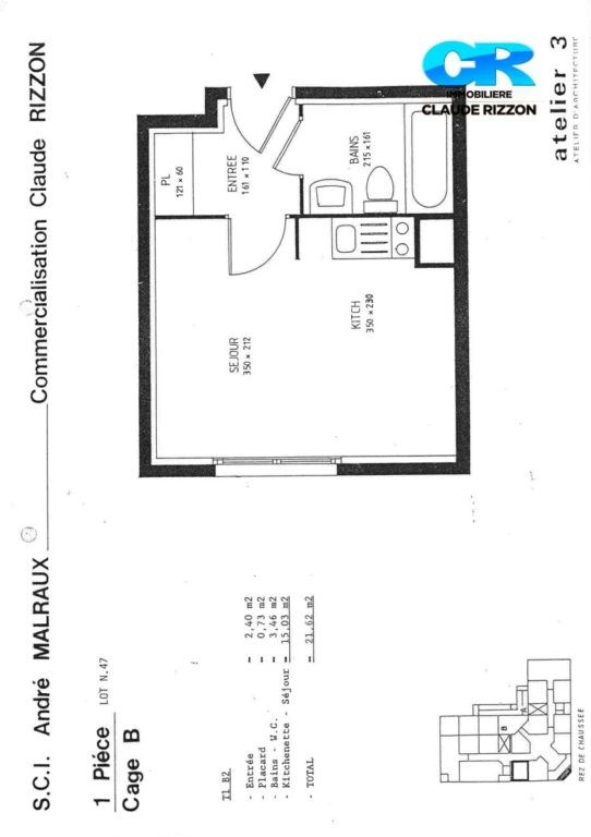 STUDIO SPECIAL INVESTISSEURS METZ 2