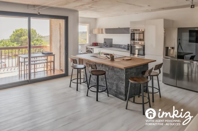 Cassis Vue Mer - T2/T3 70m² - Piscine - 2 Garages 1