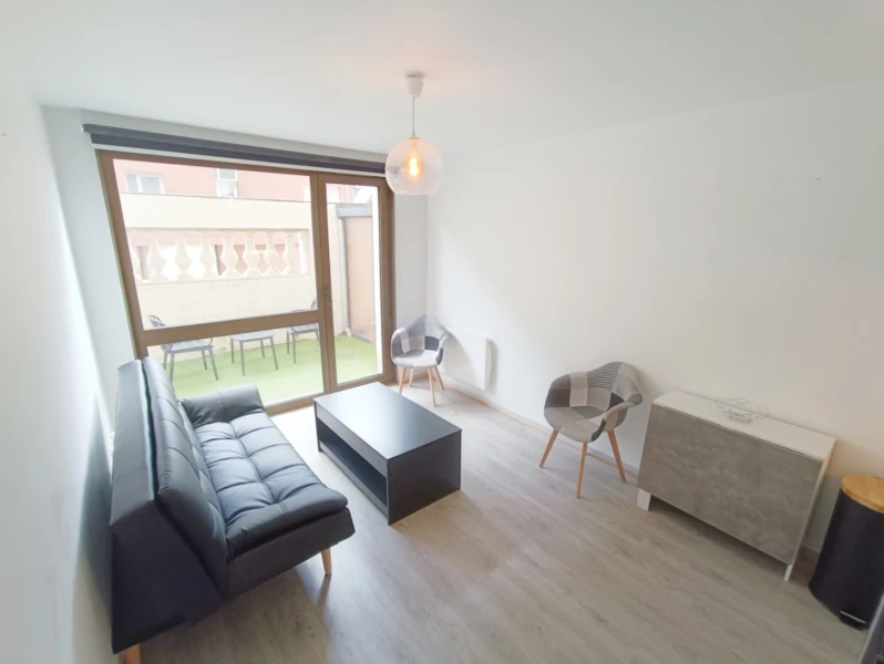 Studio meublé centre ville Amiens 22m2 6