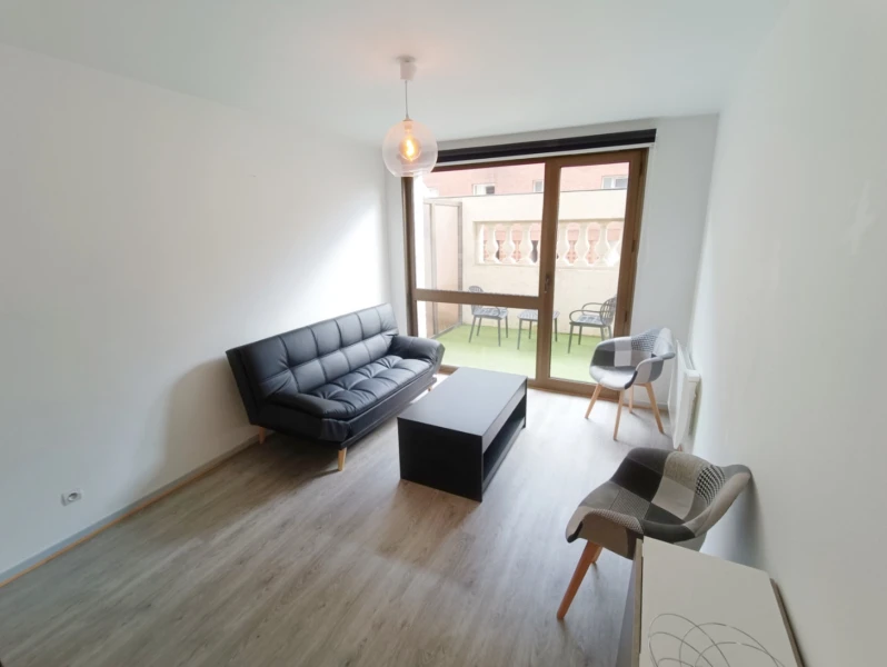 Studio meublé centre ville Amiens 22m2 8