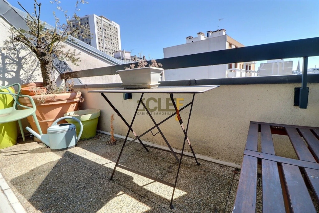 2 pièces - Buttes Chaumont - 47m² - terrasse 2