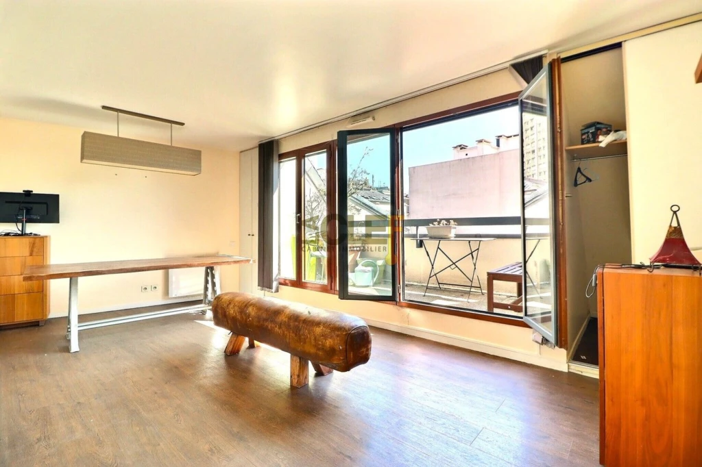 2 pièces - Buttes Chaumont - 47m² - terrasse 3