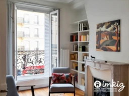 Paris 18ᵉ  3 pièces avec balcon charme ancien 3