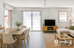 Appartement 3 pièces lumineux dans quartier vivant 2