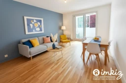 T2 rénové de 48m² avec loggia, parking et tennis 1