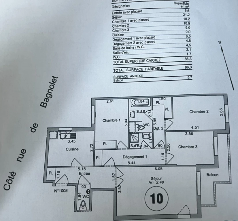 Appartement 4 pièces - Paris 20e 9