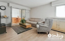 Appartement 2P de 50 m² – Loggia – Cave – Parking 1