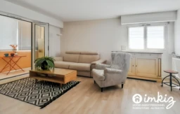 Appartement 2P de 50 m² – Loggia – Cave – Parking 3