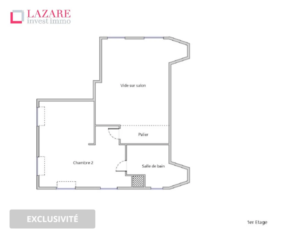 A LOUER T3 duplex avec 2 parkings 10