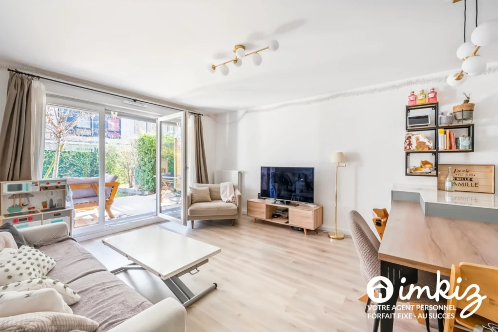Appartement 3 chambres moderne avec jardin 2