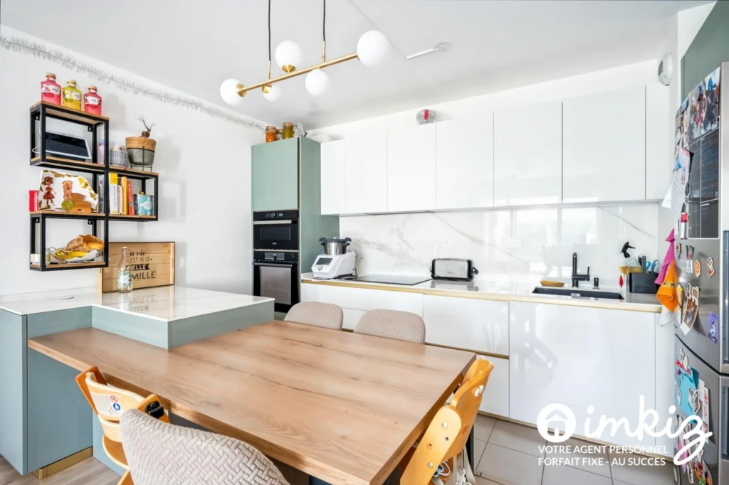 Appartement 3 chambres moderne avec jardin 4